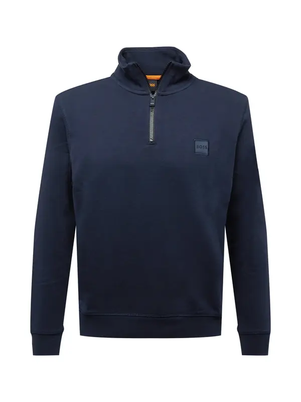 BOSS BOSS Sweater majica 'Zetrust'  mornarsko plava