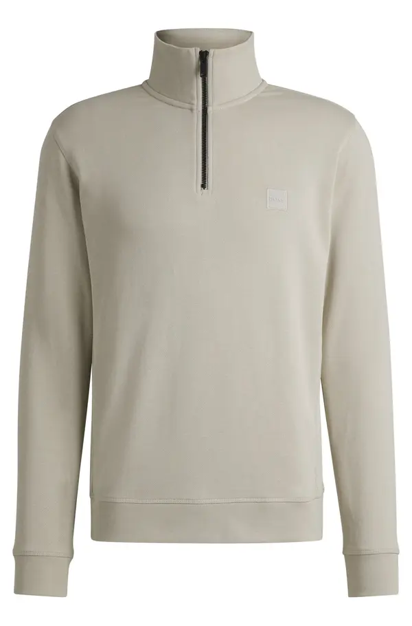 BOSS BOSS Sweater majica 'Zetrust'  svijetlobež