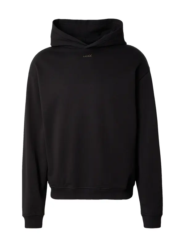 BOSS BOSS Sweater majica 'Zixin'  zlatna / crna