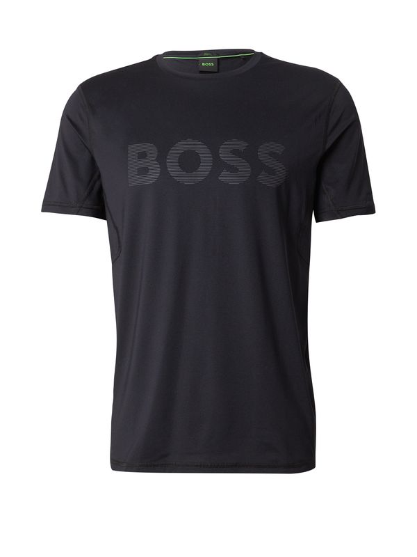 BOSS BOSS Tehnička sportska majica  siva / crna