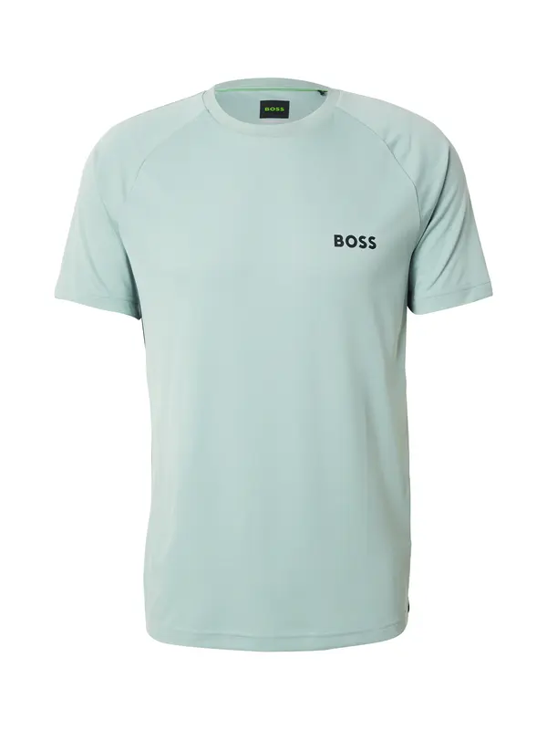 BOSS BOSS Tehnička sportska majica  siva / menta / crna / bijela