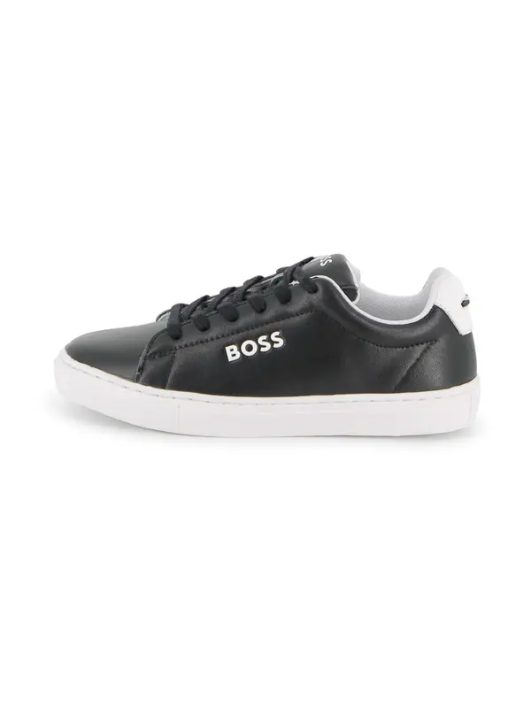 BOSS BOSS Tenisice 'BASKET'  crna / bijela