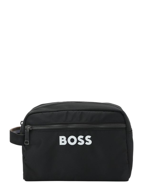 BOSS BOSS Toaletna torbica 'Catch 3.0'  crna / bijela
