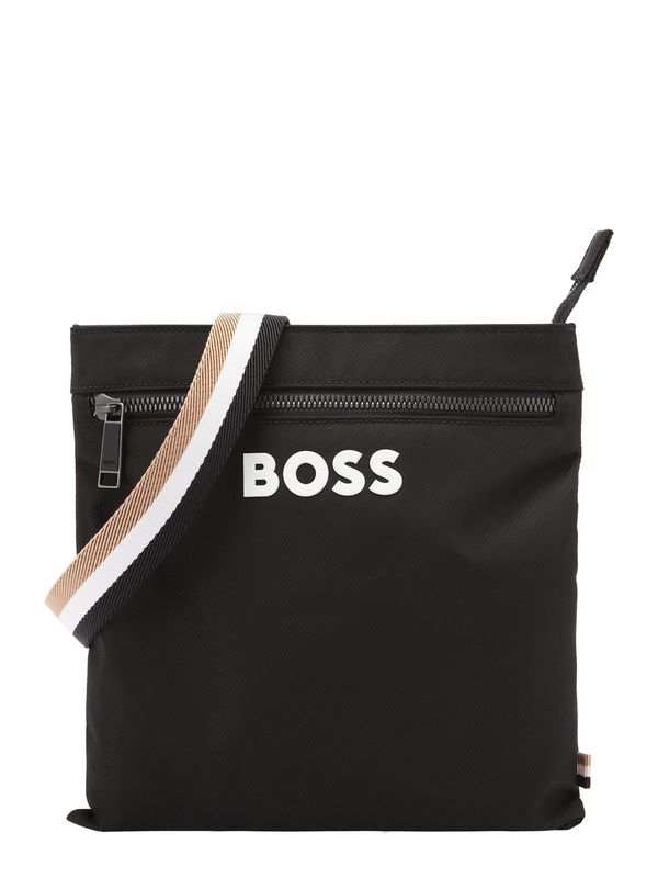 BOSS BOSS Torba preko ramena 'Catch 3.0 Envelope'  crna / prljavo bijela