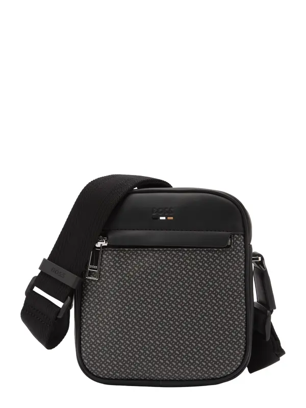 BOSS BOSS Torba preko ramena 'Ray'  tamo siva / crna