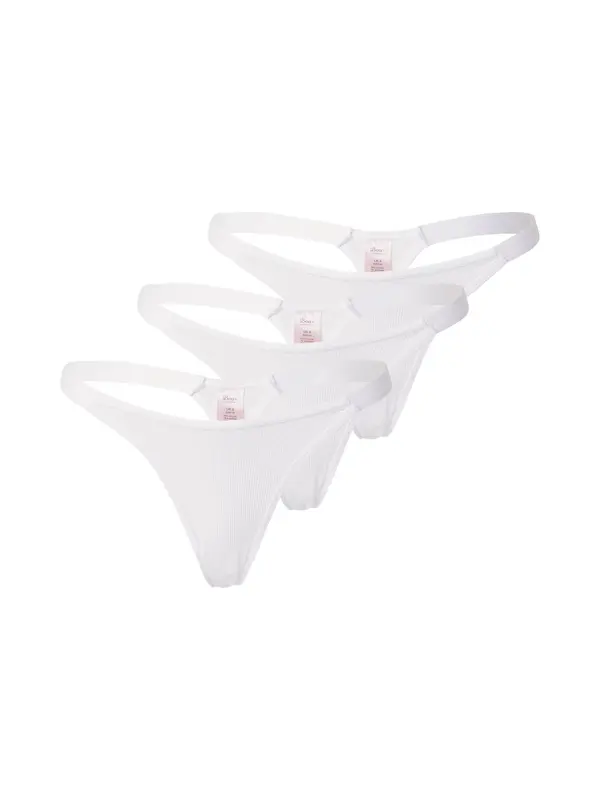Boux Avenue Boux Avenue Tanga gaćice 'AMIEE'  bijela