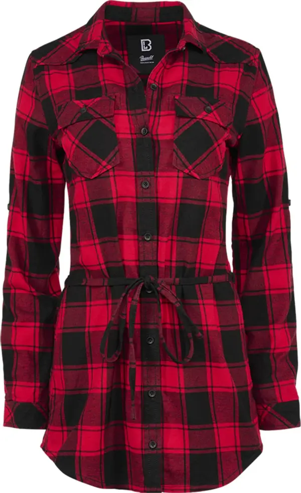 Brandit Brandit Bluza  crvena / crna