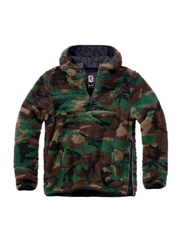 Brandit Brandit Flis jakna  smeđa / svijetlosmeđa / tamno zelena / crna