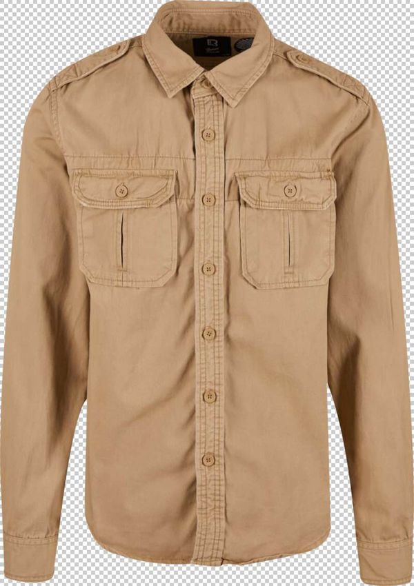 Brandit Brandit Košulja  boja devine dlake (camel)