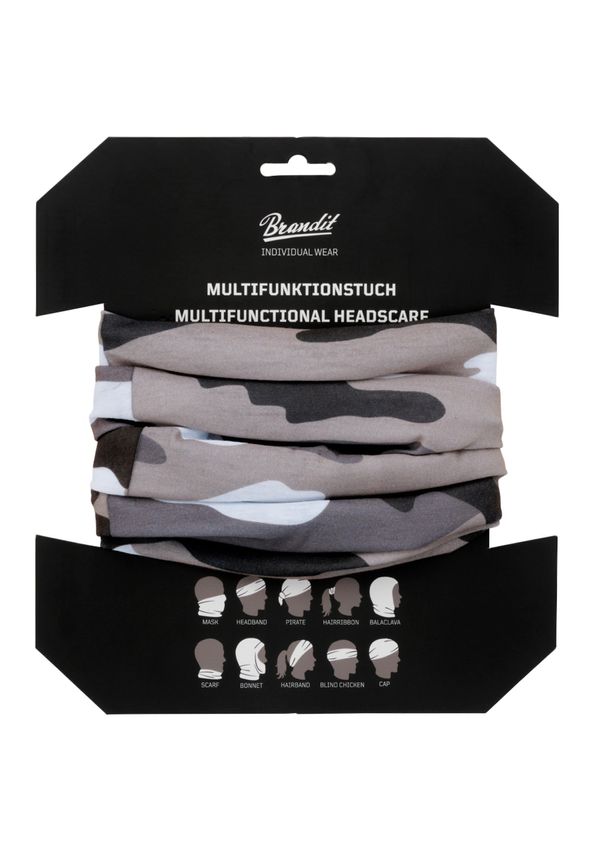 Brandit Brandit Kružni šal  siva / antracit siva / svijetlosiva / kraljevski zelena