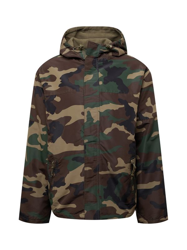 Brandit Brandit Prijelazna jakna  bež / smeđa / zelena