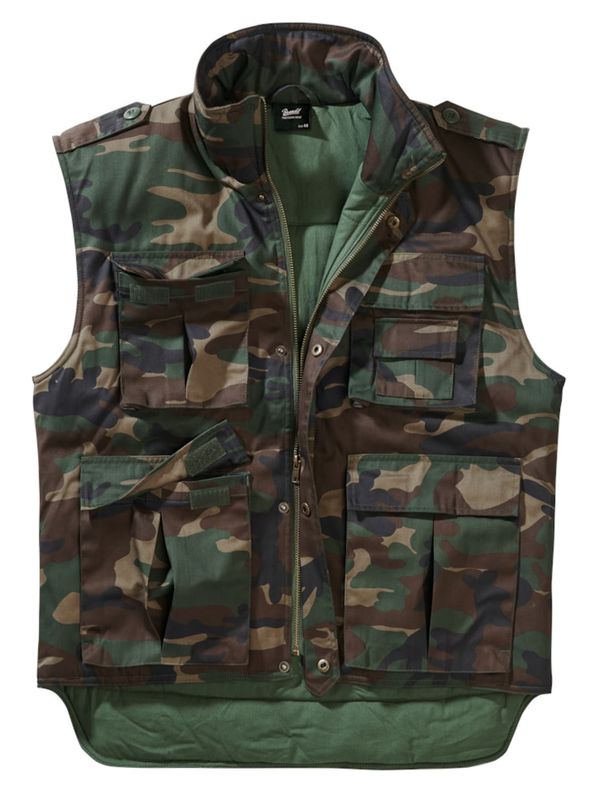 Brandit Brandit Prsluk  smeđa / svijetlosmeđa / kaki / crna