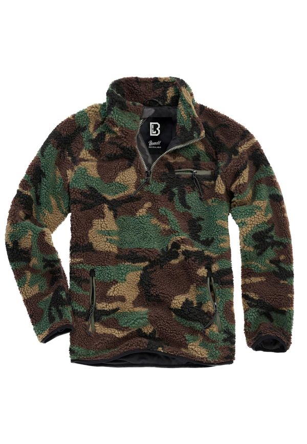 Brandit Brandit Pulover  bež / smeđa / zelena