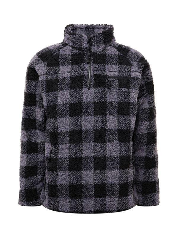 Brandit Brandit Pulover  siva / crna