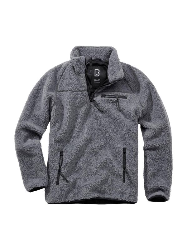 Brandit Brandit Pulover  tamo siva