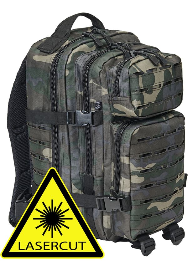 Brandit Brandit Ruksak 'Cooper'  siva / kaki / sivkasto zelena / tamno zelena