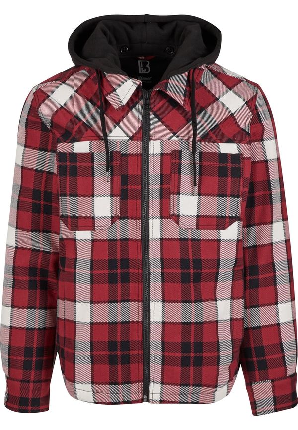 Brandit Brandit Zimska jakna  tamno crvena / crna / bijela