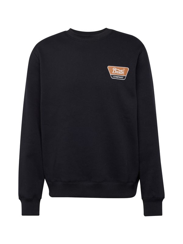 Brixton Brixton Sweater majica 'LINWOOD'  tamno crvena / crna / prljavo bijela