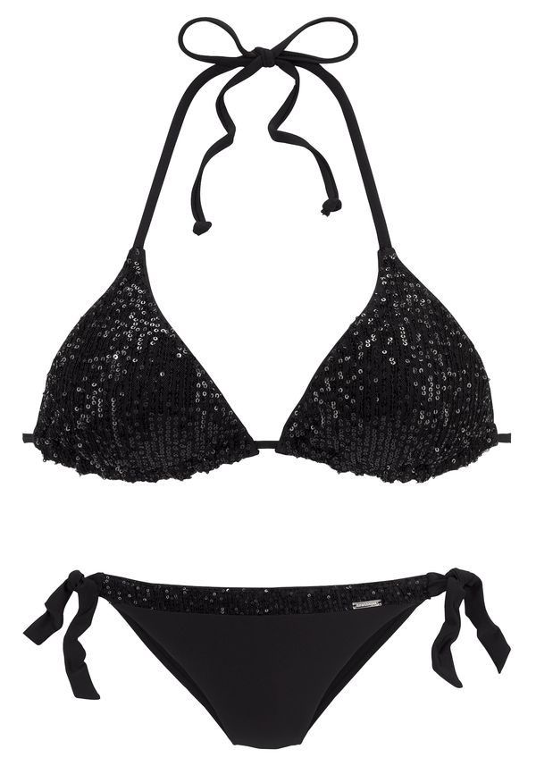 BRUNO BANANI BRUNO BANANI Bikini  crna / srebro