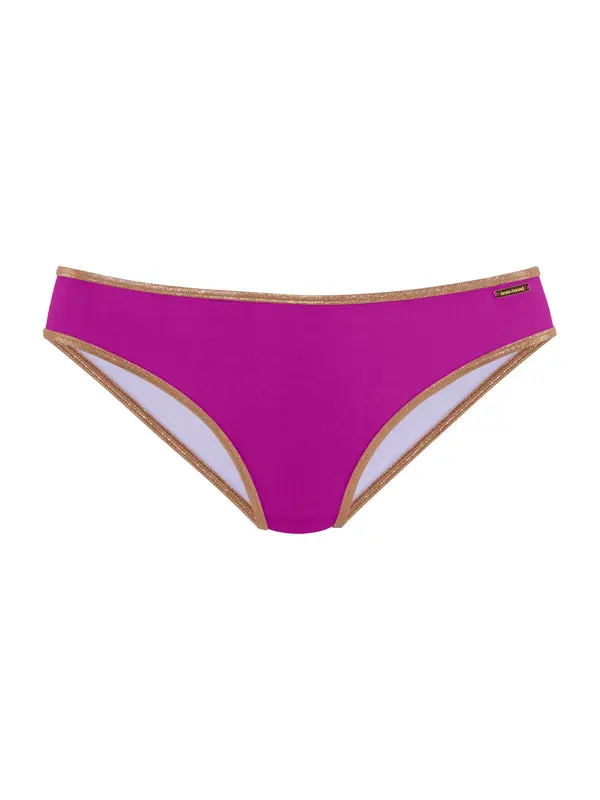 Bruno Banani Bruno Banani Bikini donji dio 'Milano'  zlatna / neonsko ljubičasta