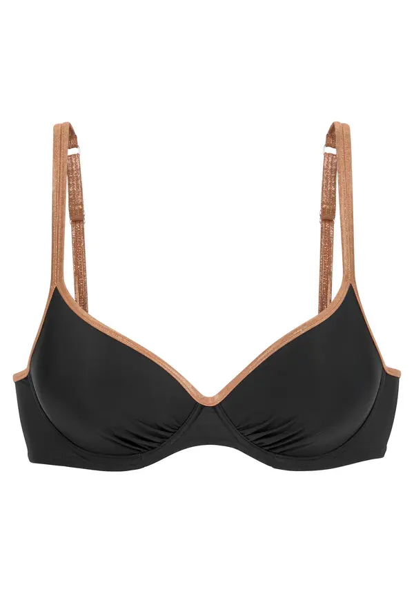 Bruno Banani Bruno Banani Bikini gornji dio  hrđavo smeđa / crna