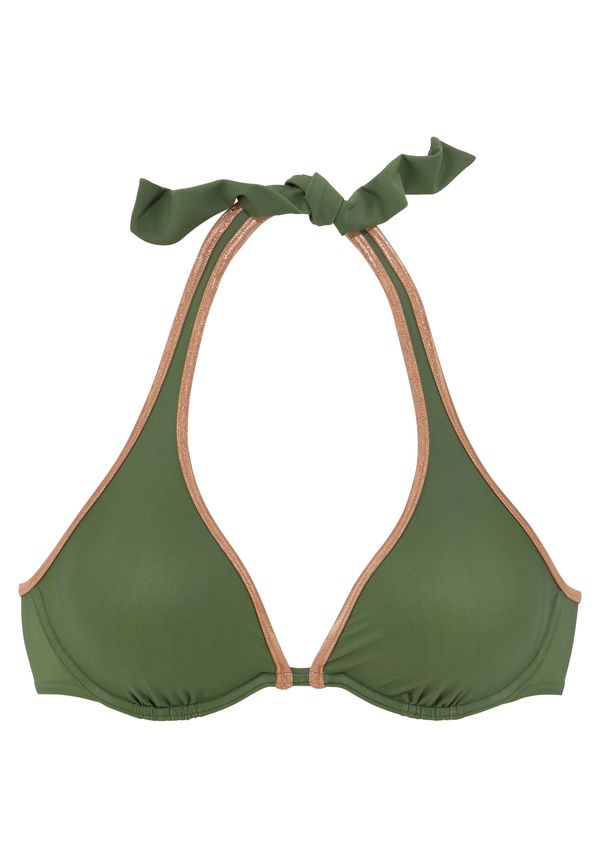 BRUNO BANANI BRUNO BANANI Bikini gornji dio  smeđa / zelena