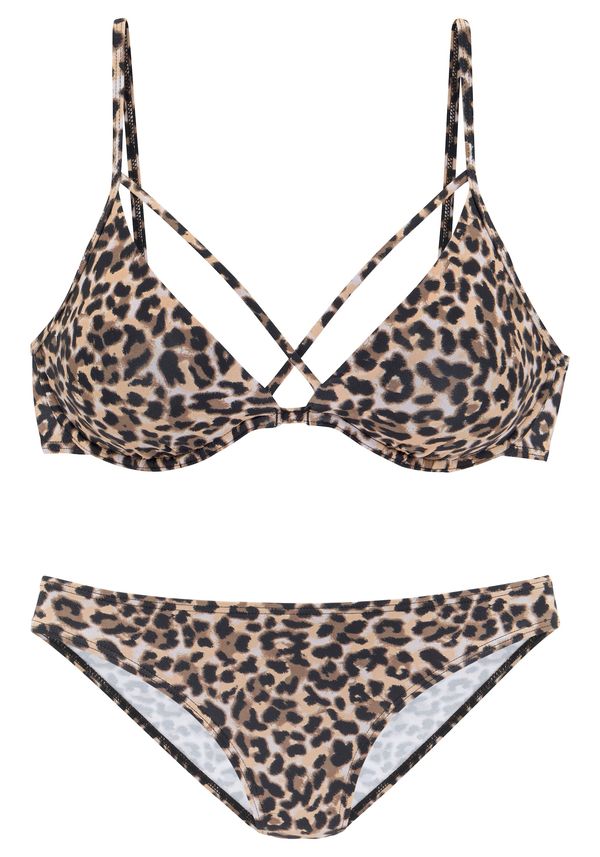 BRUNO BANANI BRUNO BANANI Bikini  smeđa / crna
