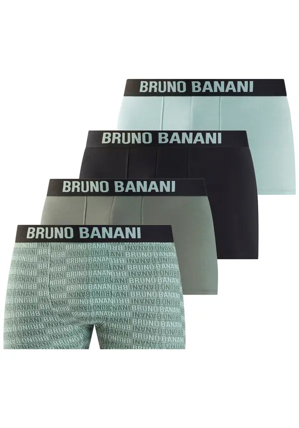 Bruno Banani Bruno Banani Bokserice  pastelno plava / maslinasta / menta / crna