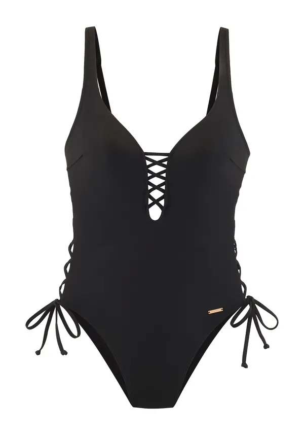 Bruno Banani Bruno Banani Jednodijelni kupaći kostim  crna