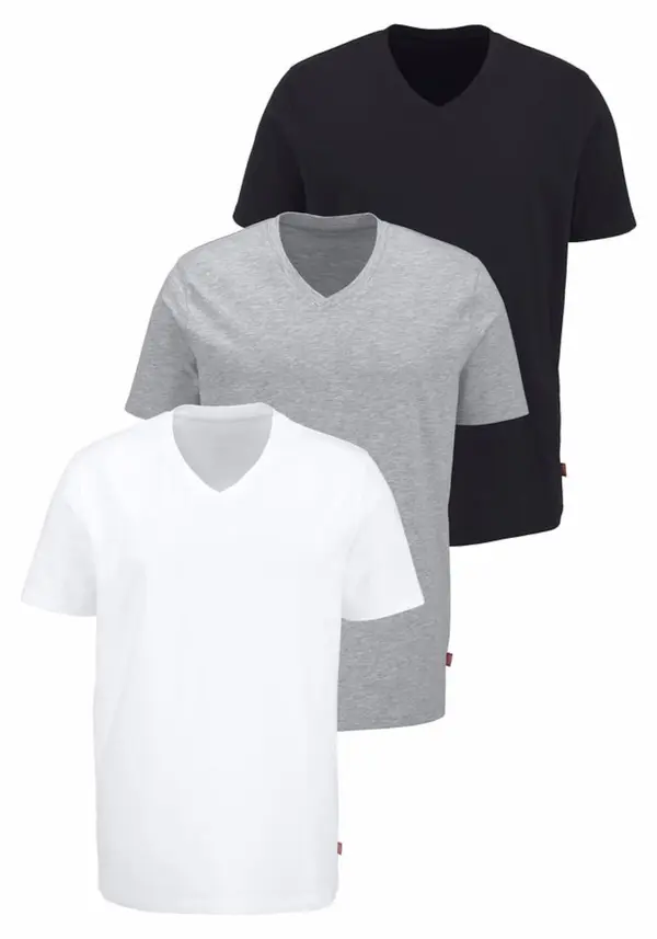 Bruno Banani Bruno Banani Majica  siva melange / crna / bijela