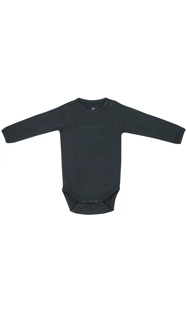 Bruuns Bazaar Kids Bruuns Bazaar Kids Dječji bodi  kraljevski zelena / tamno zelena