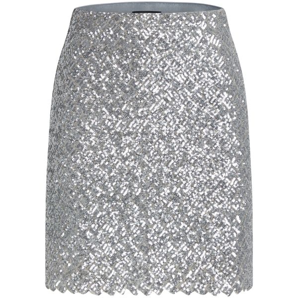 BRUUNS BAZAAR BRUUNS BAZAAR Suknja 'Cineraria Joanna'  siva / srebro