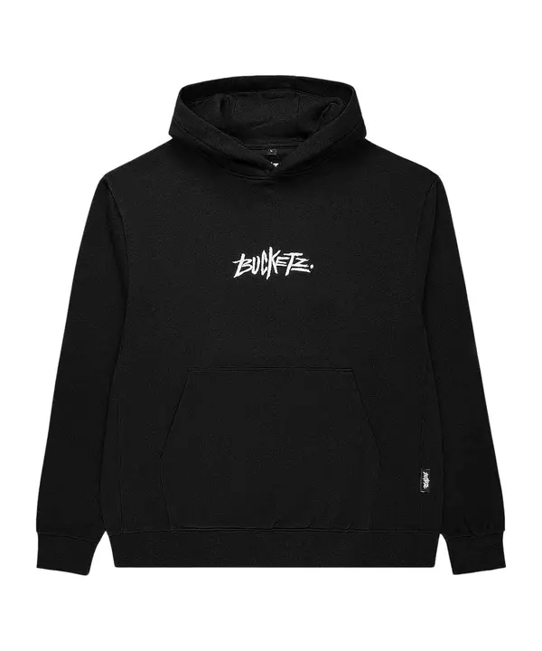 Bucketz Bucketz Sweater majica  crna / bijela