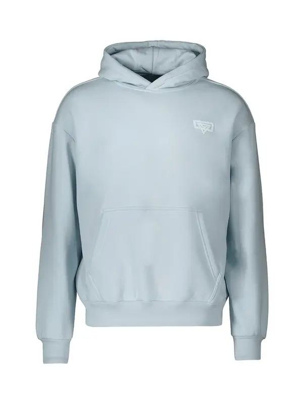 Bucketz Bucketz Sweater majica  svijetloplava / bijela