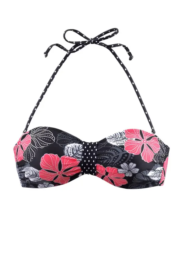 Buffalo BUFFALO Bikini gornji dio 'City'  tamno roza / crna