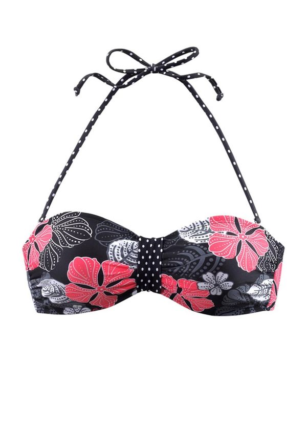 BUFFALO BUFFALO Bikini gornji dio 'City'  tamno roza / crna