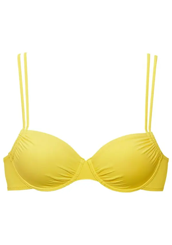 BUFFALO BUFFALO Bikini gornji dio 'Happy'  žuta