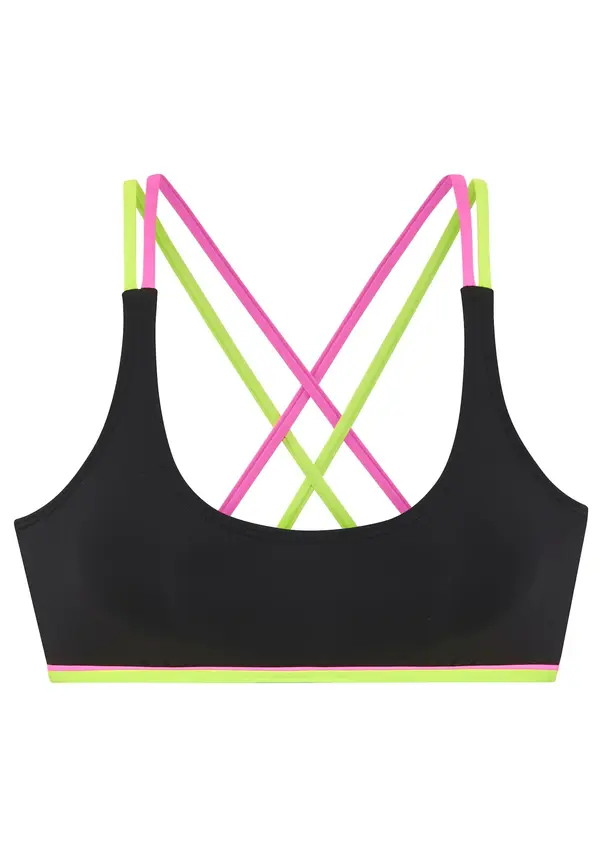 Buffalo BUFFALO Bikini gornji dio  limeta / roza / crna