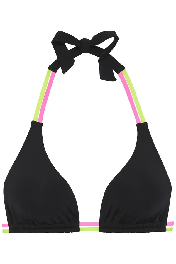 BUFFALO BUFFALO Bikini gornji dio  neonsko žuta / neonsko roza / crna