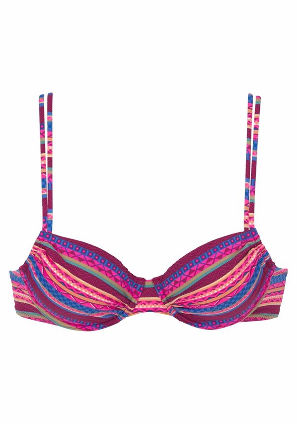 BUFFALO BUFFALO Bikini gornji dio  plava / fuksija / bordo