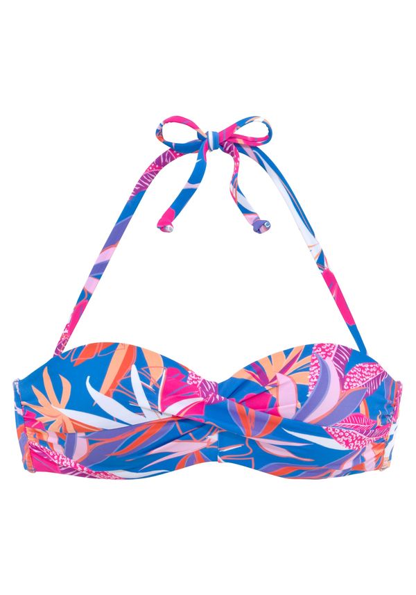 BUFFALO BUFFALO Bikini gornji dio  plava / lavanda / narančasta / magenta