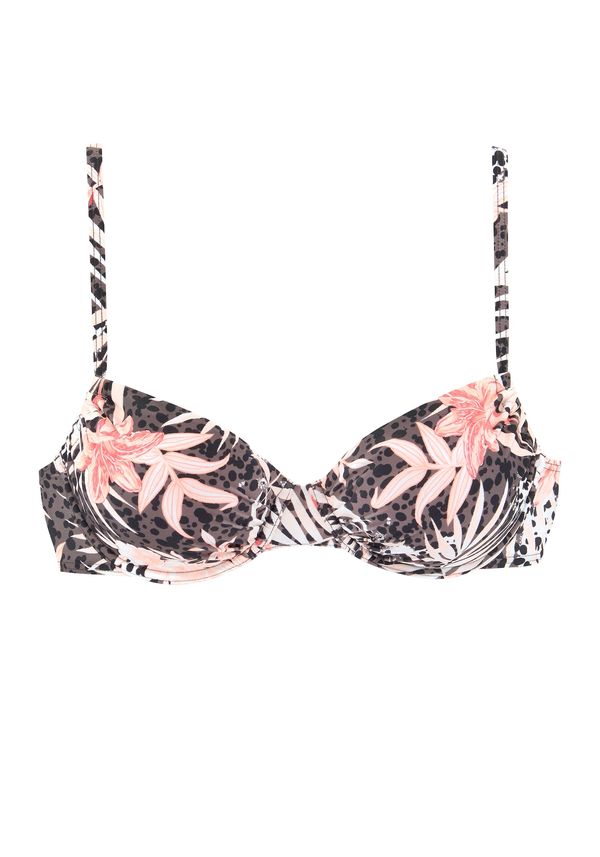 BUFFALO BUFFALO Bikini gornji dio  smeđa / roza / bijela