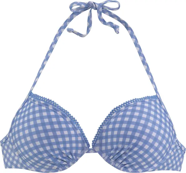Buffalo BUFFALO Bikini gornji dio  svijetloplava / bijela