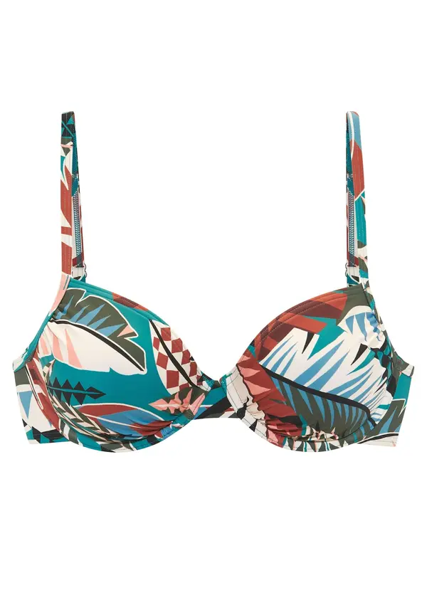 Buffalo BUFFALO Bikini gornji dio  svijetloplava / maslinasta / tamno crvena / bijela