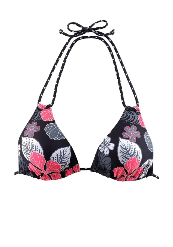 Buffalo BUFFALO Bikini gornji dio  svijetlosiva / tamno roza / crna