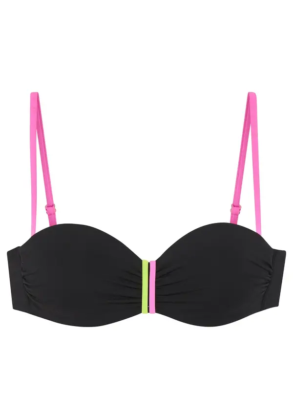 Buffalo BUFFALO Bikini gornji dio  svijetlozelena / roza / crna