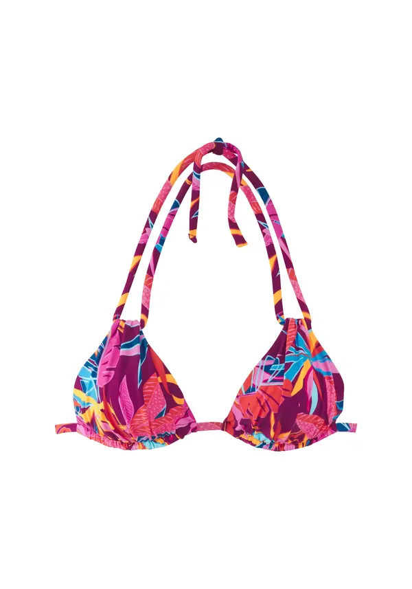 Buffalo BUFFALO Bikini gornji dio  žuta / ljubičasto crvena / fuksija / crvena