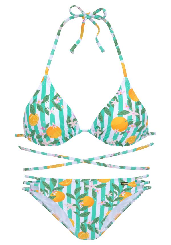 BUFFALO BUFFALO Bikini  menta / žad / mandarina / prljavo bijela