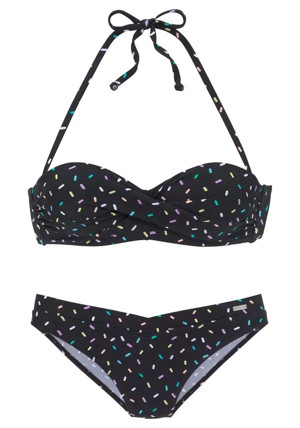 Buffalo BUFFALO Bikini  svijetložuta / ljubičasta / svijetlonarančasta / crna