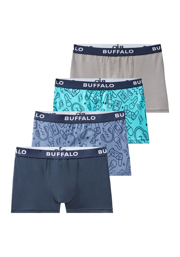 BUFFALO BUFFALO Gaće  mornarsko plava / svijetloplava / siva / crna